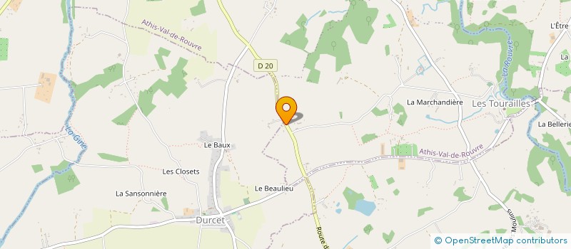 localisation de l'entreprise 503 968 216   SAINTE-HONORINE-LA-GUILLAUME