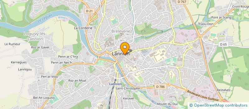 localisation de l'entreprise 503 971 657   LANNION