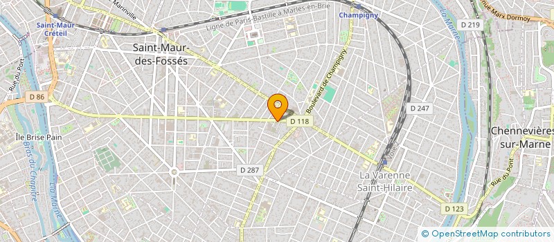 localisation de l'entreprise 503 973 661   SAINT-MAUR-DES-FOSSES