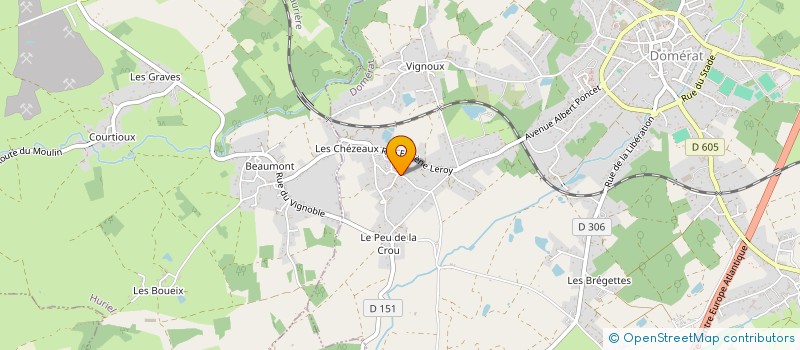 localisation de l'entreprise 503 986 515  à DOMERAT