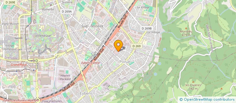 localisation de l'entreprise 503 988 511 à SAINT-MARTIN-D'HERES