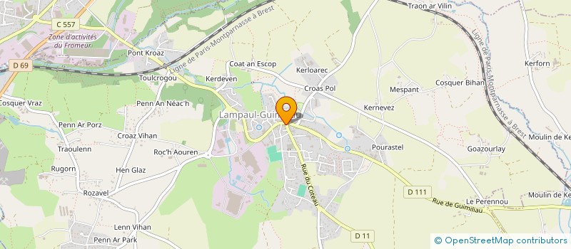 localisation de l'entreprise 503 997 884   PLOUNEVENTER