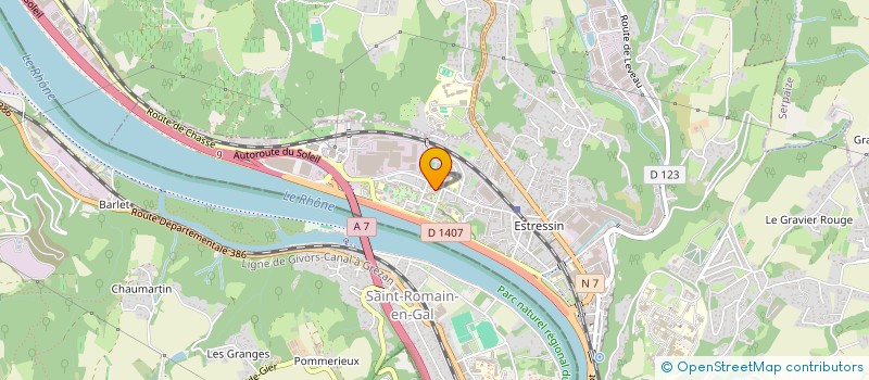 localisation de l'entreprise 504 010 398   VIENNE