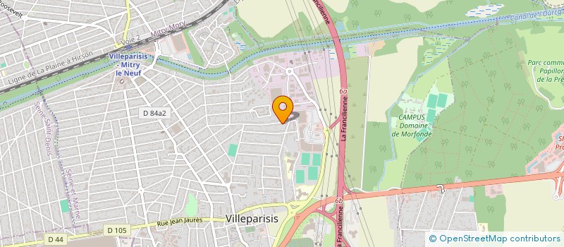 localisation de l'entreprise 504 049 339   VILLEPARISIS