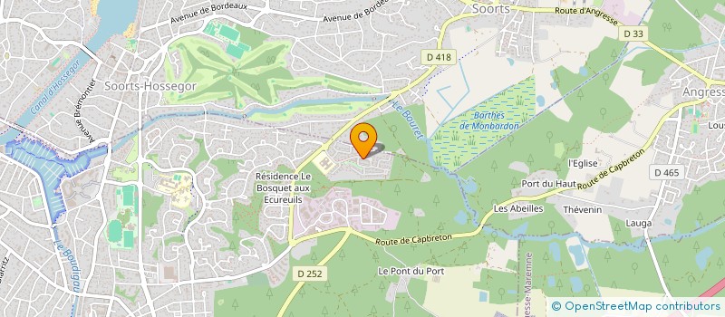 localisation de l'entreprise 504 051 541   SOORTS-HOSSEGOR