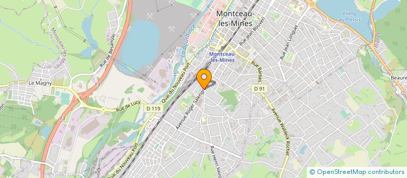 localisation de l'entreprise 504 106 311   LE CREUSOT