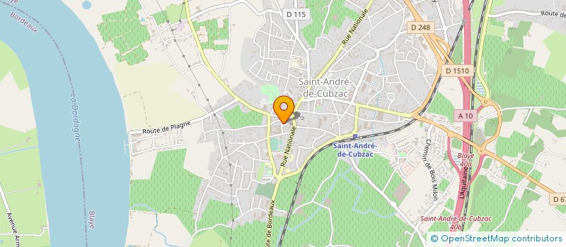 localisation de l'entreprise 504 111 311   CHIRAC-BELLEVUE