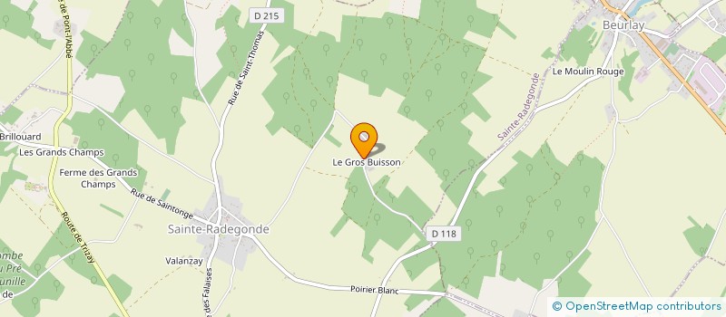 localisation de l'entreprise 504 114 430   SAINTE-RADEGONDE