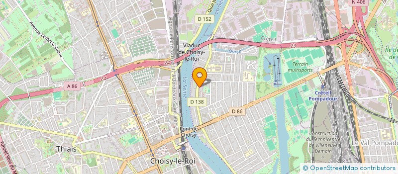 localisation de l'entreprise 504 135 328   VILLEJUIF