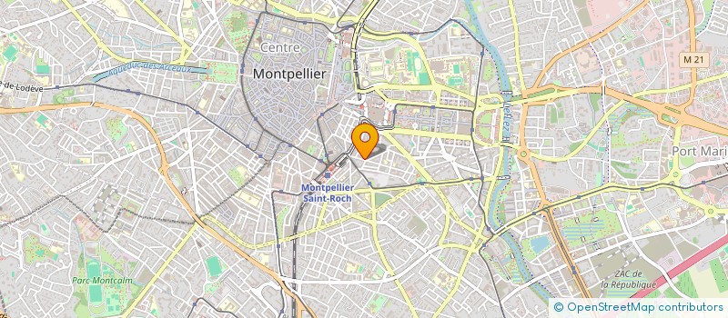 localisation de l'entreprise 504 138 173  à FRONTIGNAN