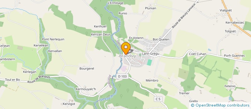 localisation de l'entreprise 504 174 731   BRANDIVY