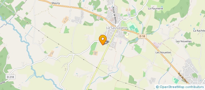 localisation de l'entreprise 504 186 750   LA FERTE MACE
