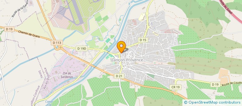 localisation de l'entreprise 504 255 563   SAINT-CHAMAS