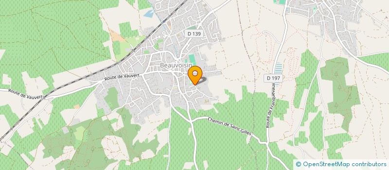 localisation de l'entreprise 504 275 009   BEAUVOISIN