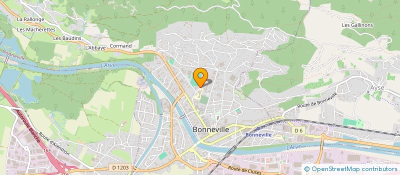 localisation de l'entreprise 504 292 079   BONNEVILLE