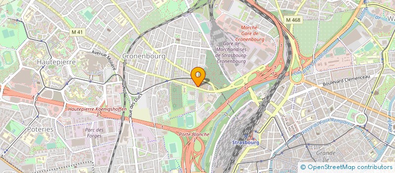 localisation de l'entreprise 504 334 129 à STRASBOURG
