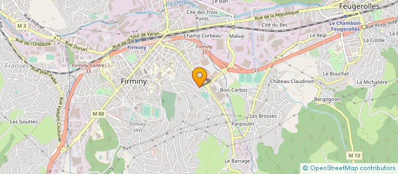 localisation de l'entreprise 504 338 971   MONTBRISON