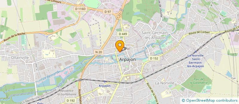 localisation de l'entreprise 504 411 471   ARPAJON