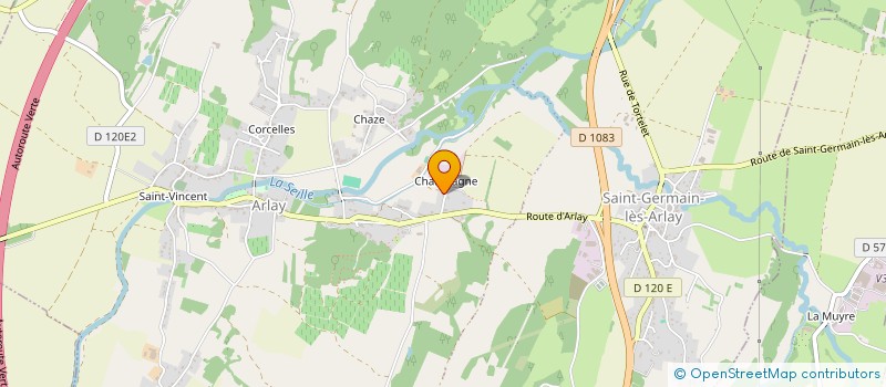 localisation de l'entreprise 504 417 593   ARLAY