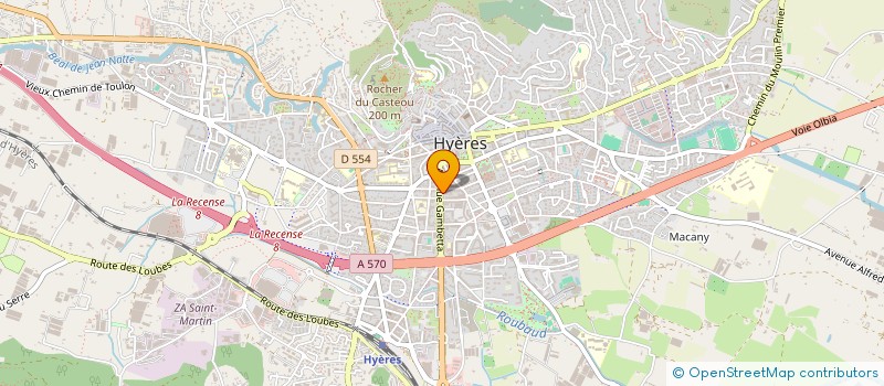 localisation de l'entreprise 504 490 434   HYERES