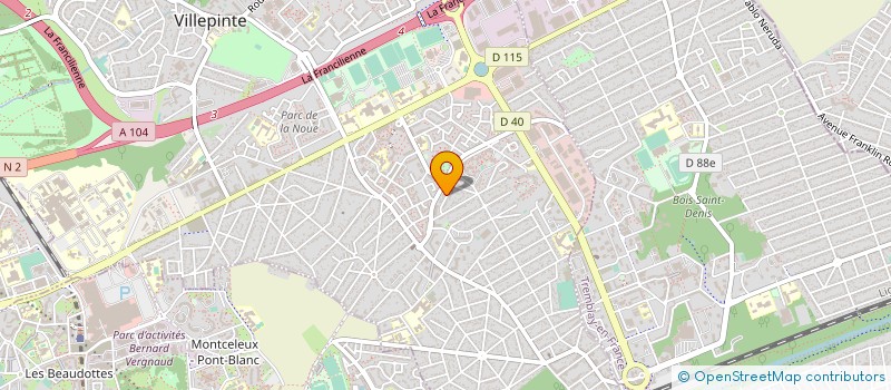 localisation de l'entreprise 504 547 746 à NOISY-LE-SEC