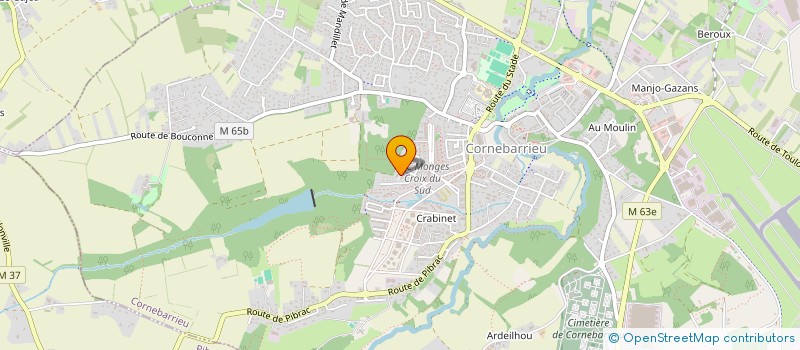 localisation de l'entreprise 504 564 071 à CORNEBARRIEU