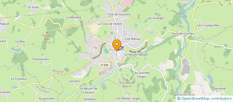 localisation de l'entreprise 504 581 893   AUZANCES