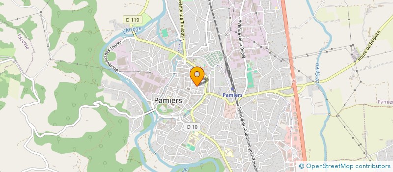 localisation de l'entreprise 504 583 840 à CORNEBARRIEU