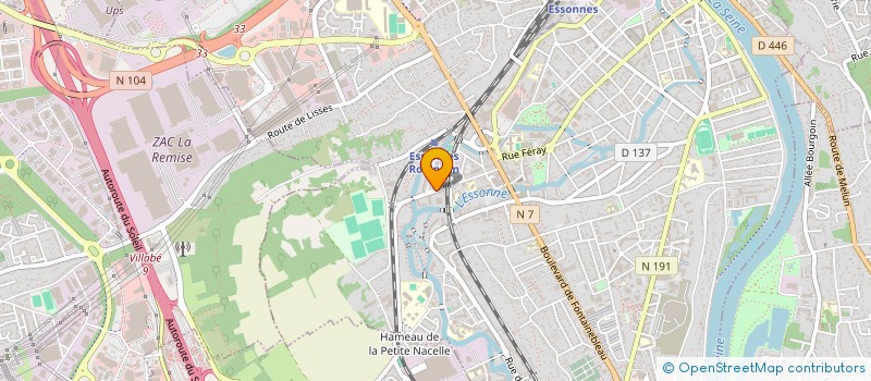 localisation de l'entreprise 504 601 279   CORBEIL-ESSONNES