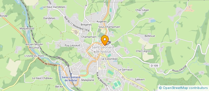 localisation de l'entreprise 504 628 181 à SAINT-LEONARD-DE-NOBLAT