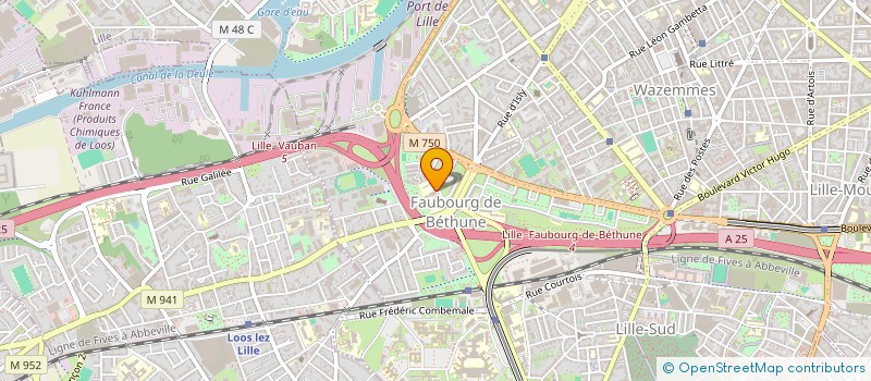 localisation de l'entreprise 504 649 989   LILLE