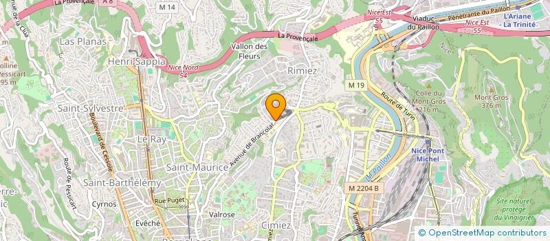 localisation de l'entreprise 504 698 168   SAINT-LAURENT-DU-VAR