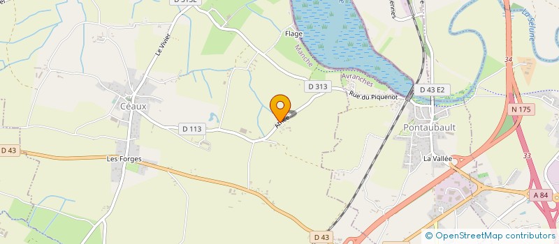 localisation de l'entreprise 504 738 857   CEAUX