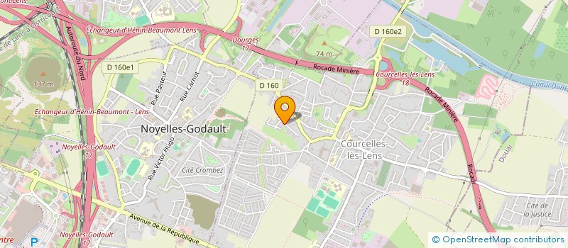 localisation de l'entreprise 504 787 359   COURCELLES-LES-LENS