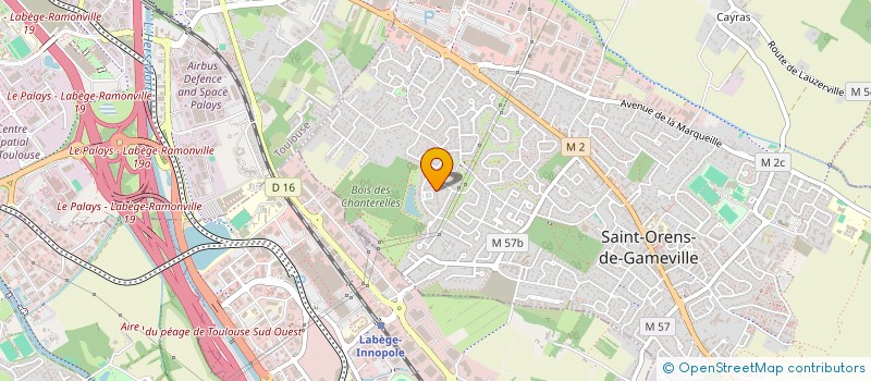 localisation de l'entreprise 504 796 210   SAINT-ORENS-DE-GAMEVILLE