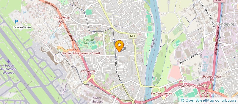localisation de l'entreprise 504 801 994 à BLAGNAC
