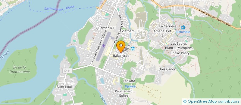 localisation de l'entreprise 504 843 939 à SAINT-LAURENT-DU-MARONI