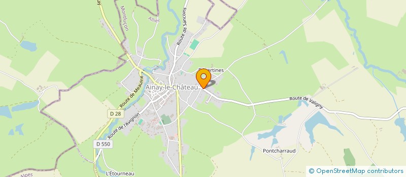 localisation de l'entreprise 504 898 057   AINAY-LE-CHATEAU