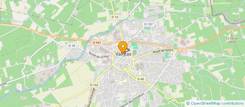 localisation de l'entreprise 504 916 388  à VALREAS