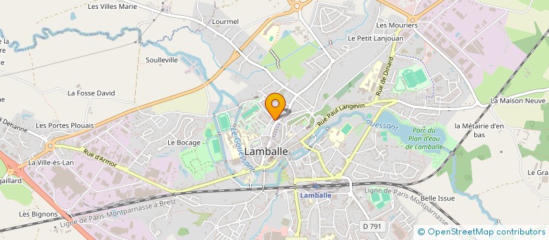 localisation de l'entreprise 504 925 710   DINAN