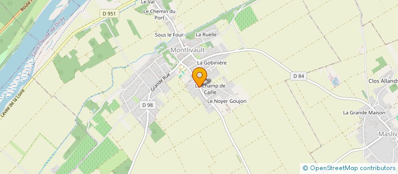 localisation de l'entreprise 504 952 524   MONTLIVAULT