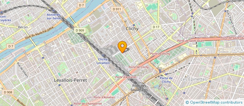 localisation de l'entreprise 504 970 369 à CLICHY