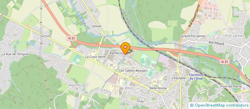 localisation de l'entreprise 504'CAR  AGNETZ