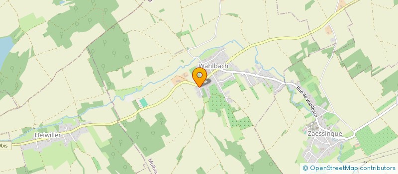 localisation de l'entreprise 505 022 491   WAHLBACH