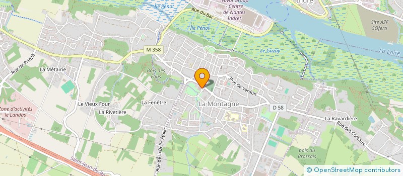 localisation de l'entreprise 505 046 458   LA MONTAGNE