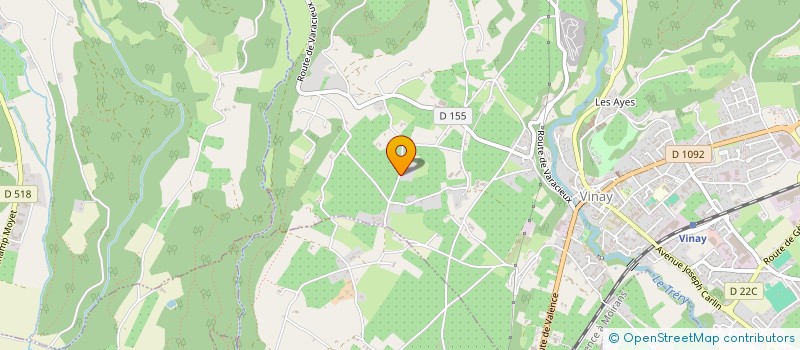 localisation de l'entreprise 505 072 652 à CHATTE