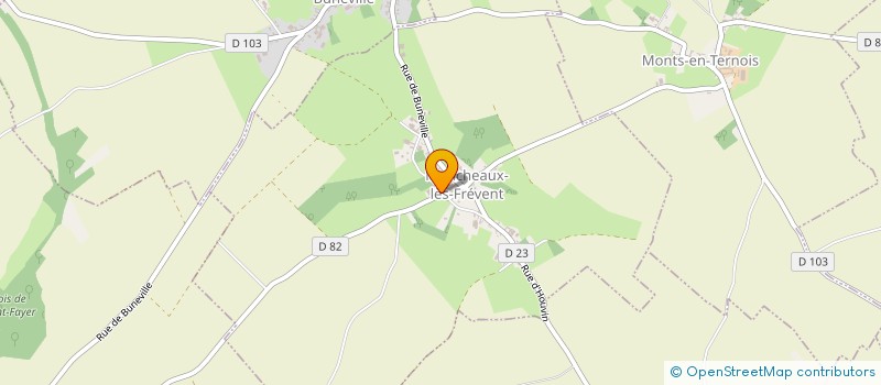 localisation de l'entreprise 505 115 824   MONCHEAUX-LES-FREVENT