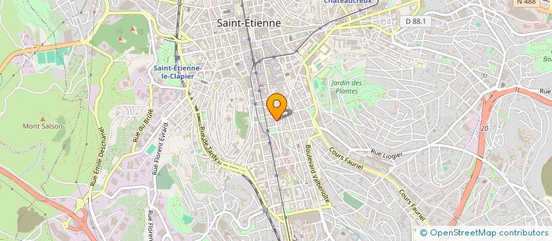 localisation de l'entreprise 505 120 279   SAINT-ETIENNE