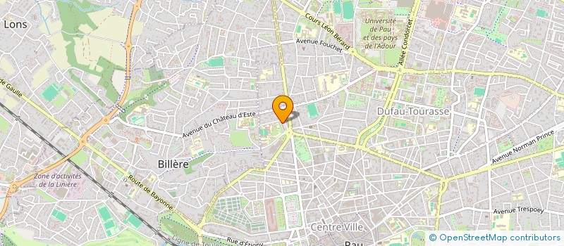 localisation de l'entreprise 505 152 371  à PAU