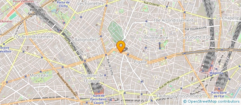 localisation de l'entreprise 505 161 588 à SEVRES